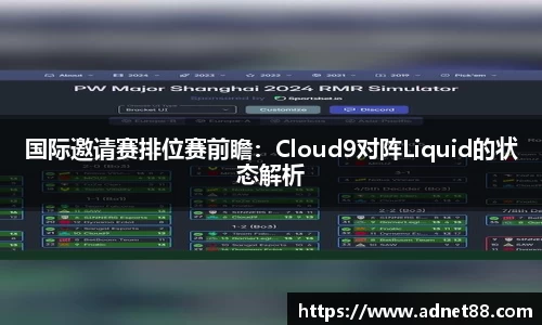 国际邀请赛排位赛前瞻：Cloud9对阵Liquid的状态解析